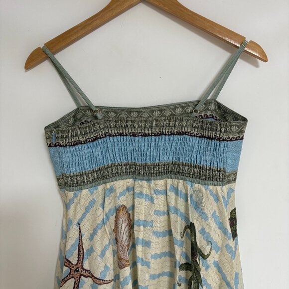 Alemais jellyfish pleated linen midi dress - Picture 13 of 15